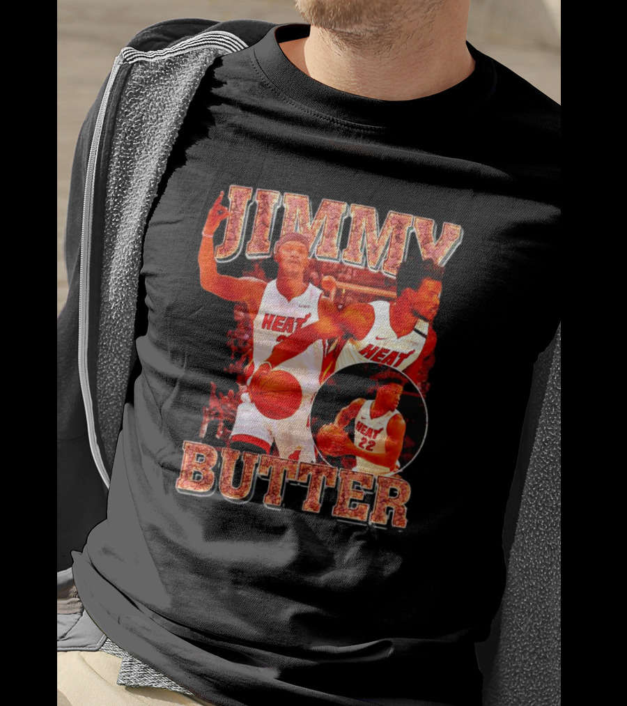 Jimmy Butler Heat Basketball MVP 90s Vintage Bootleg T-Shirt