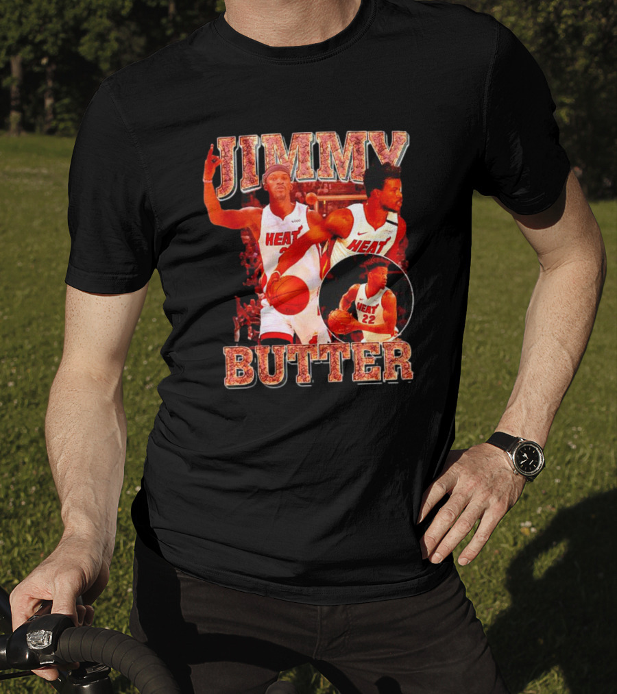 Jimmy Butler Heat Basketball MVP 90s Vintage Bootleg T-Shirt