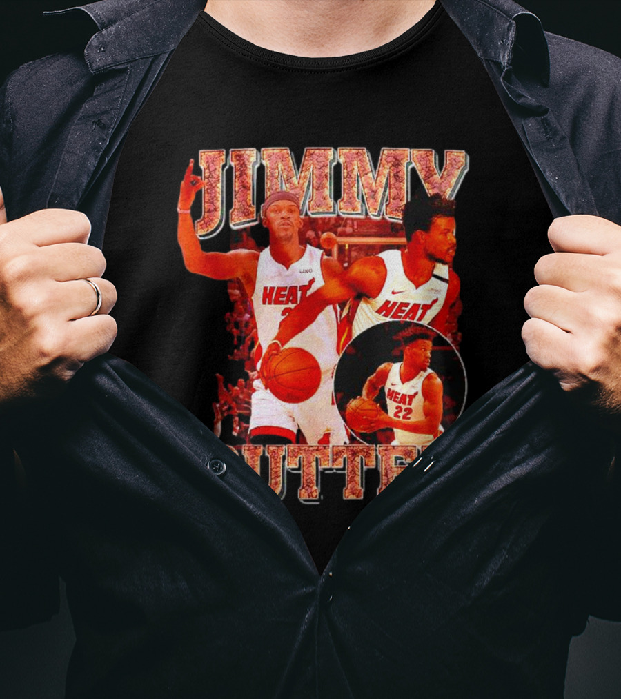 Jimmy Butler Heat Basketball MVP 90s Vintage Bootleg T-Shirt