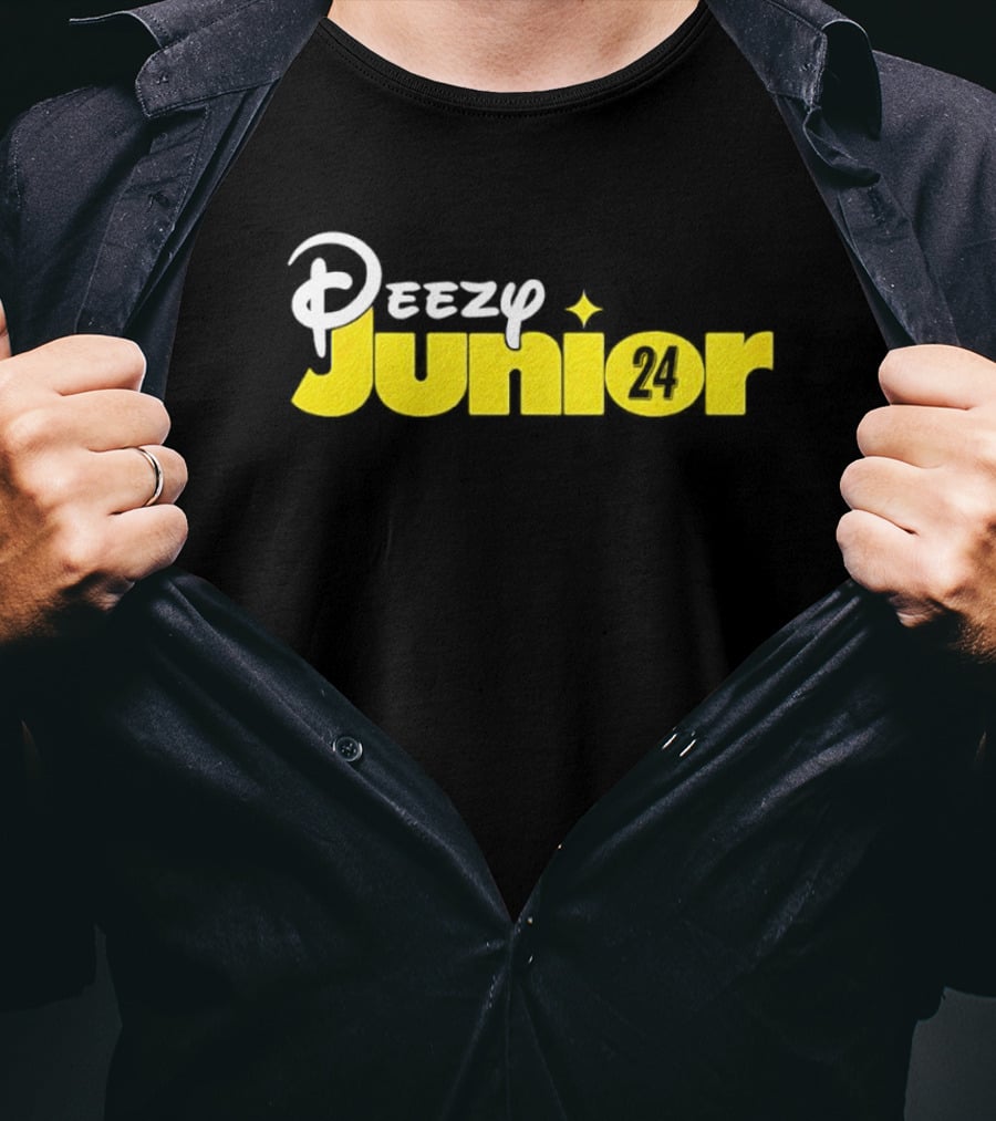 Peezy Junior 24 Disney Style Font T-Shirt