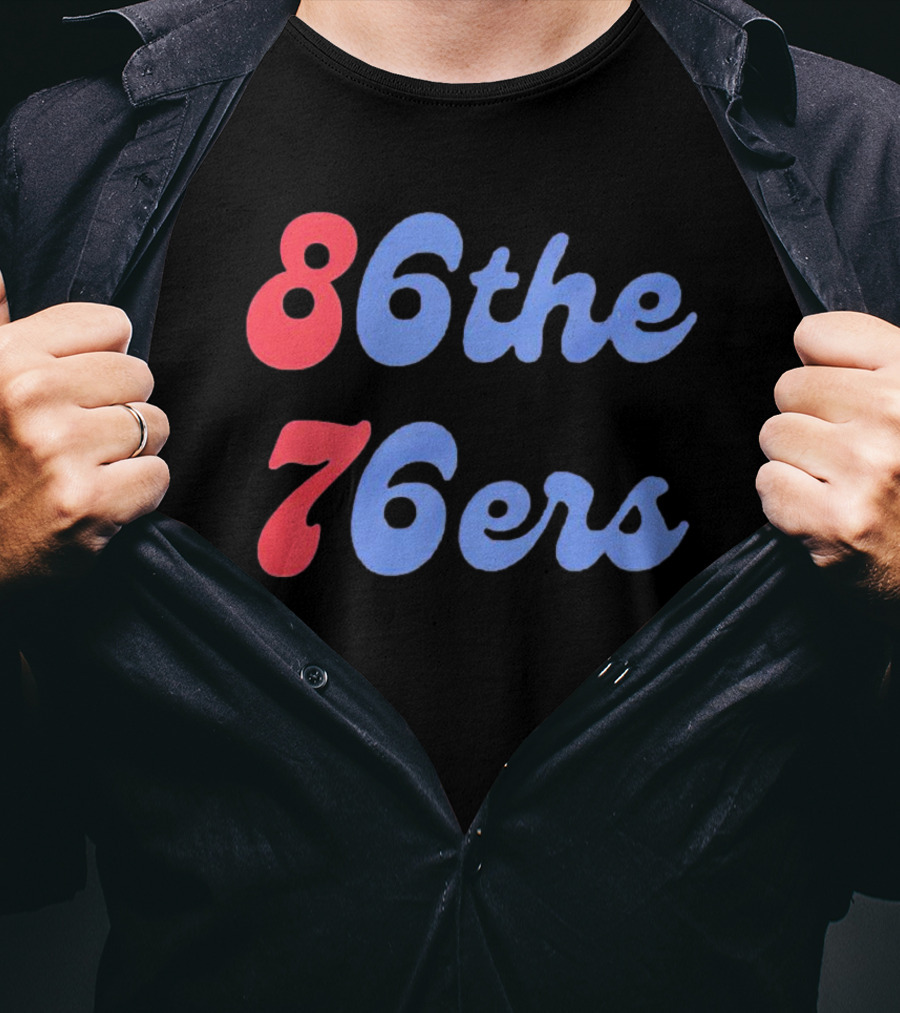 Philadelphia 76ers 86 The 76ers Retro Sports Team T-Shirt