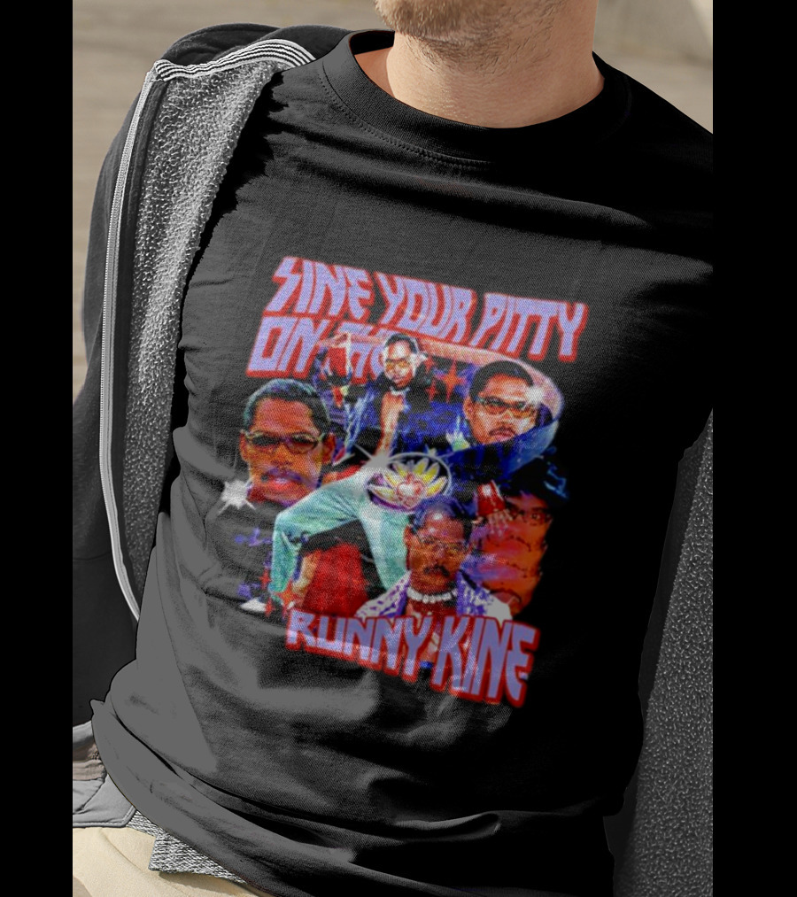 Sine Your Pitty On The Runny Kine Pootie Tang Collage T-Shirt