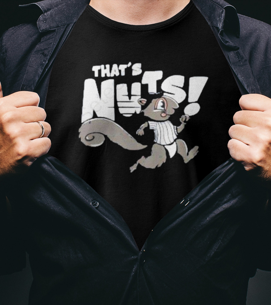 That’s Nuts New York Squirrel Yankee T-Shirt