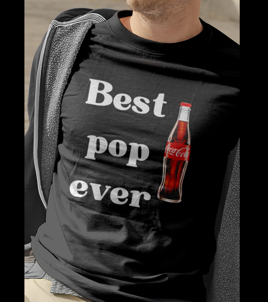 Best Pop Ever Coca Cola Coke Bottle Iconic T-Shirt