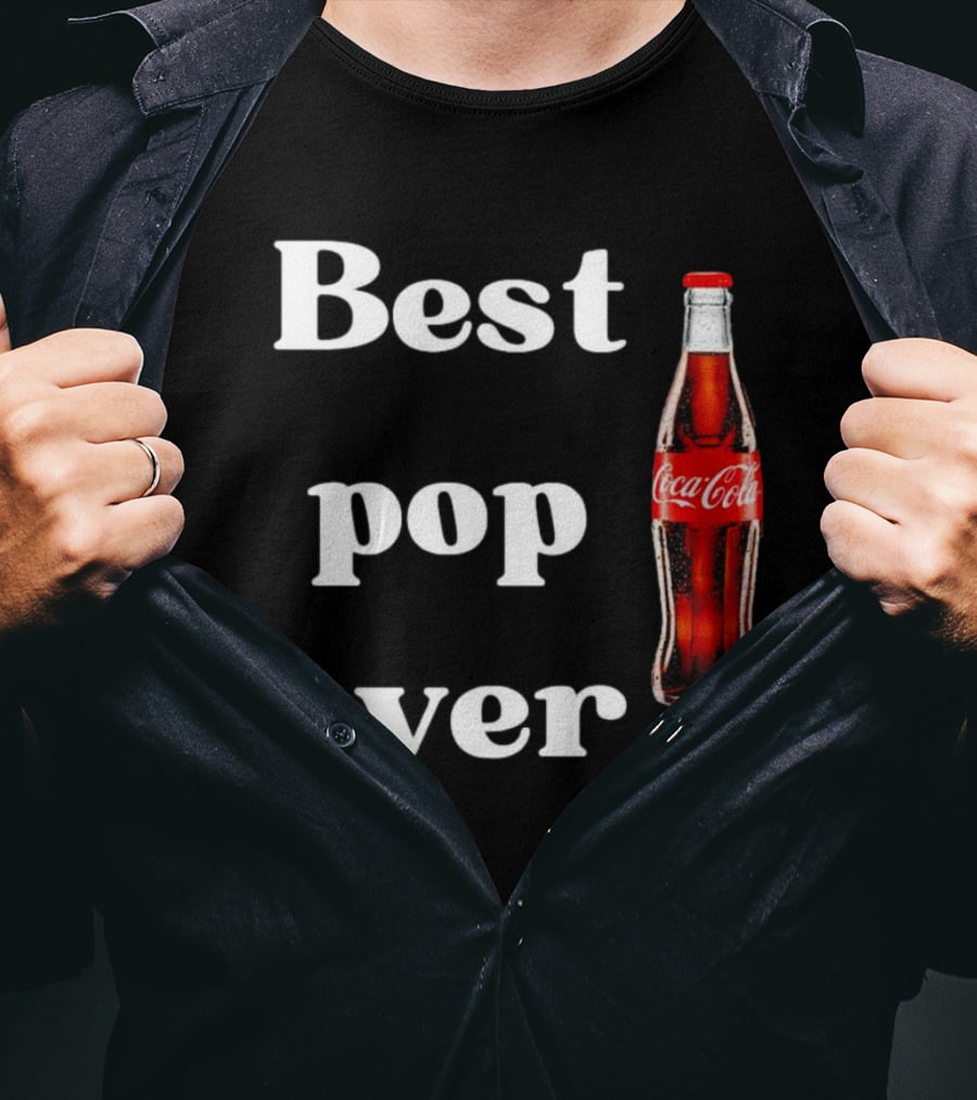 Best Pop Ever Coca Cola Coke Bottle Iconic T-Shirt