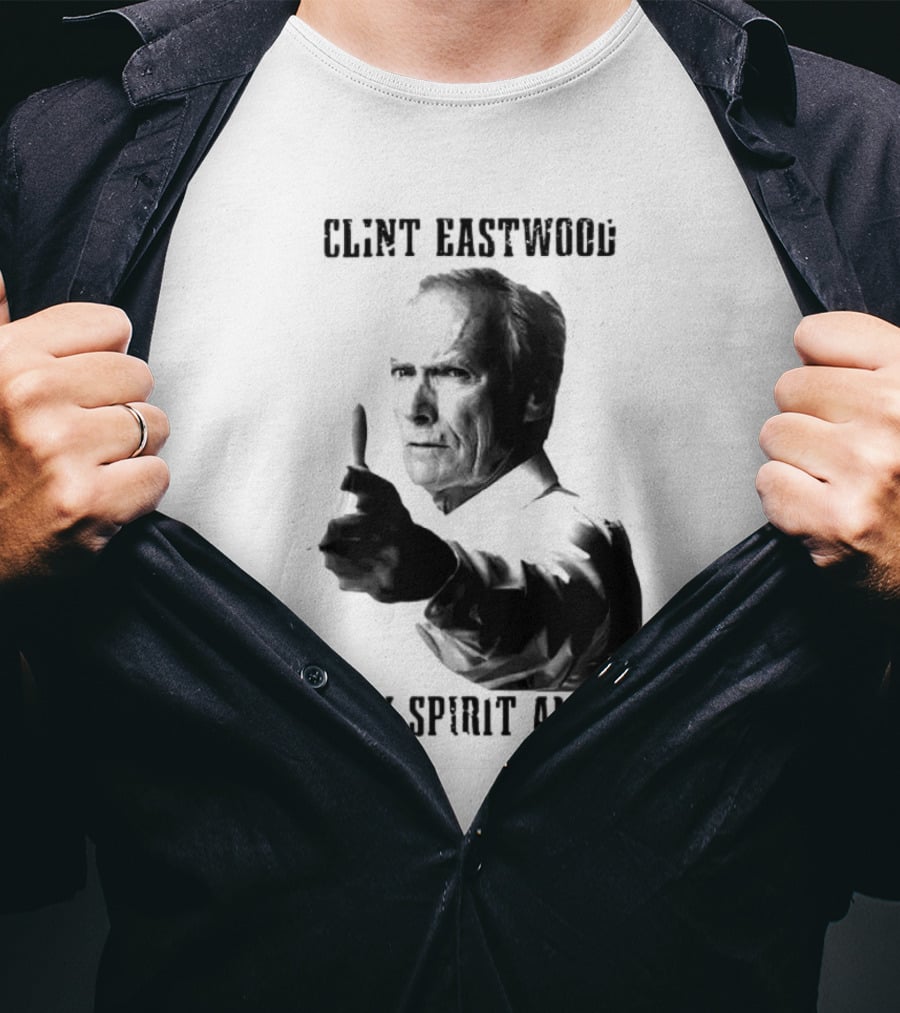 Clint Eastwood Is My Spirit Animal Image T-Shirt