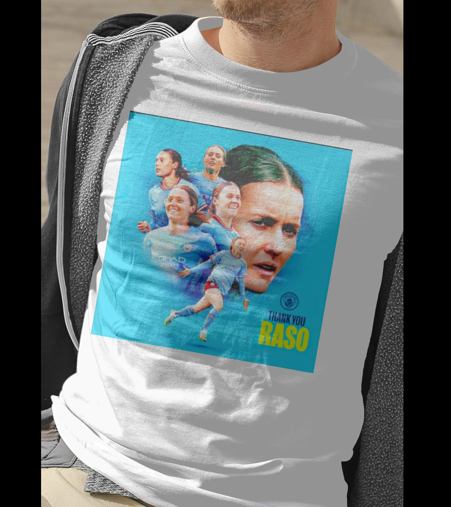 Thank You Raso Hayley Manchester City Etihad T-Shirt