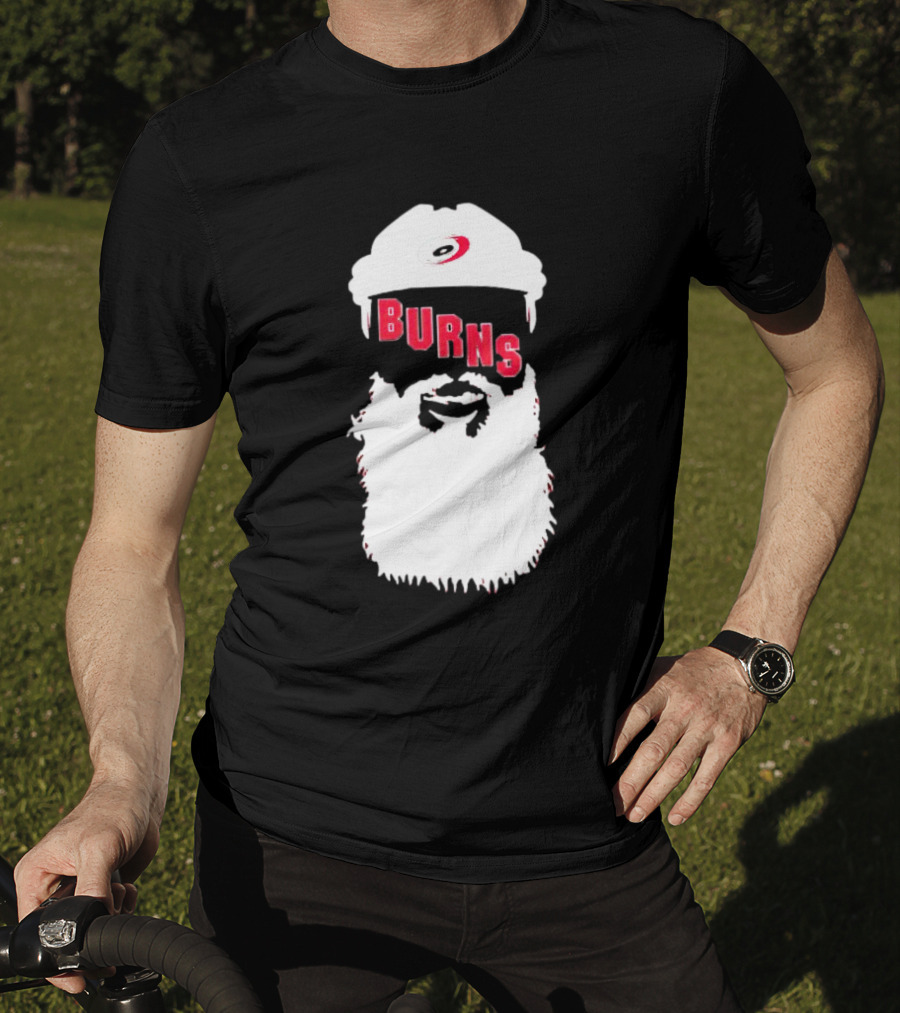 Carolina Hurricanes Brent Burns Hockey Bearded T-Shirt