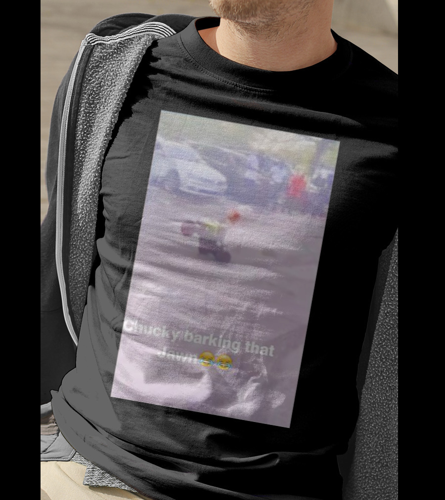 Chucky Barking That Jawn Emoji Scene T-Shirt