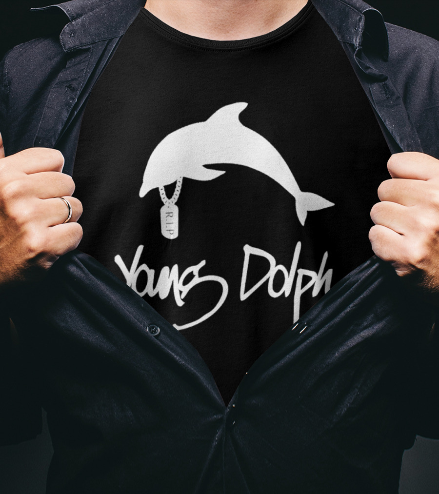 Young Dolph Dolphin R.I.P T-Shirt