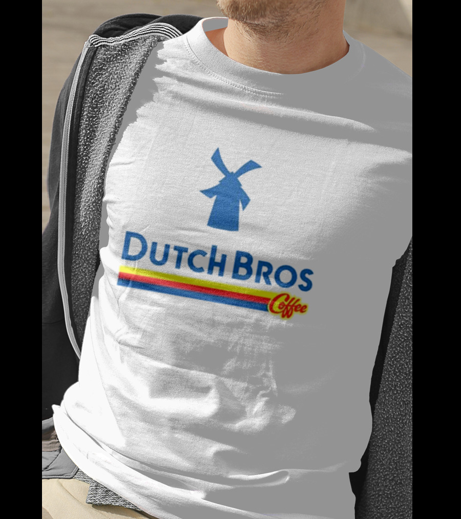 Dutch Bros Coffee Blue Windmill T-Shirt