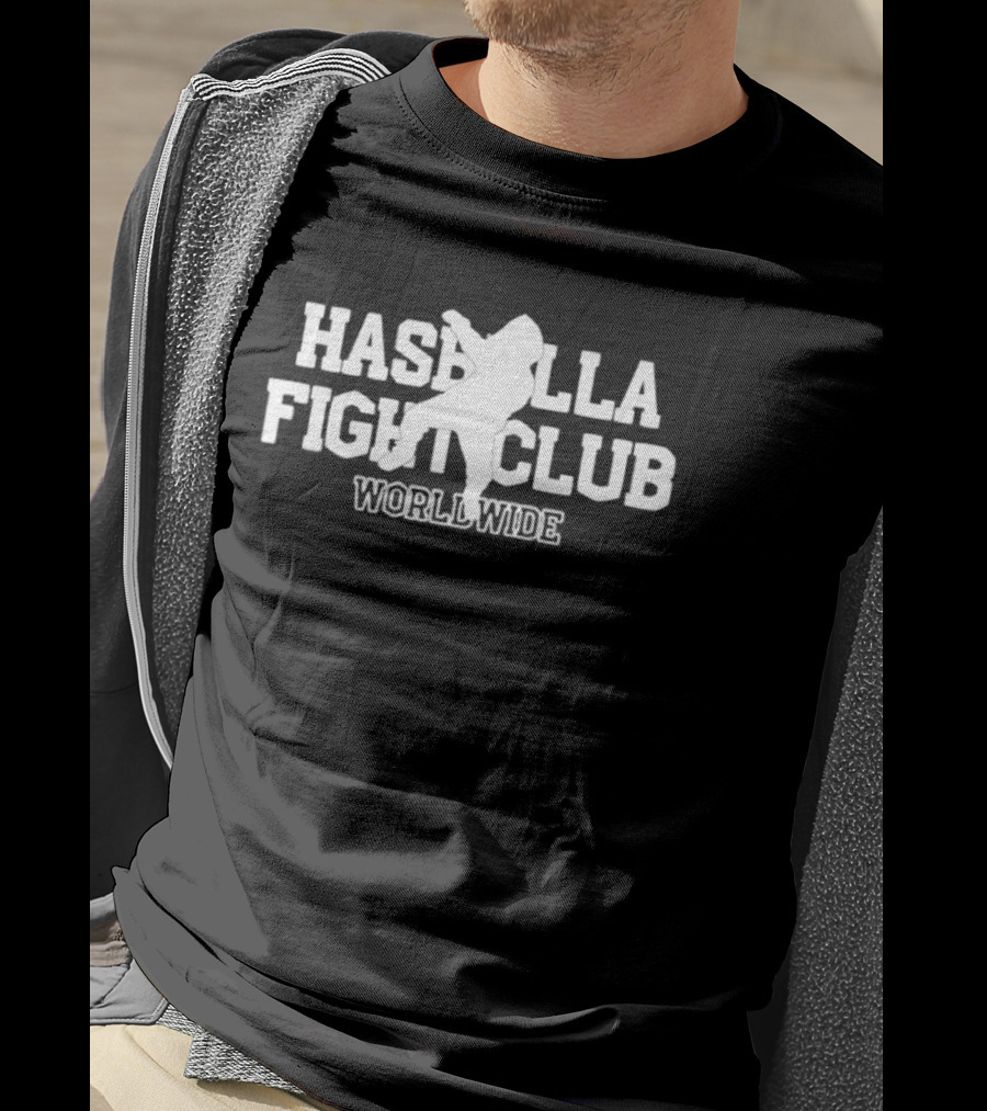 Hasbulla Fight Club Worldwide Martial Arts Iconography T-Shirt