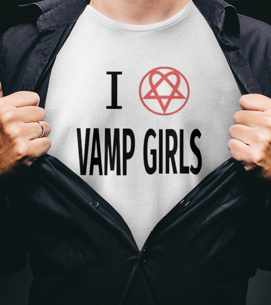 I Heartagram Vamp Girls T-Shirt