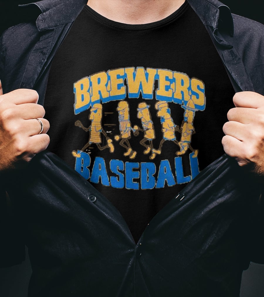 Brewers Baseball Sausage Race Milwaukee T-Shirt