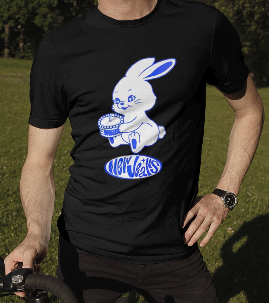 New Jeans Bunny Drummer T-Shirt