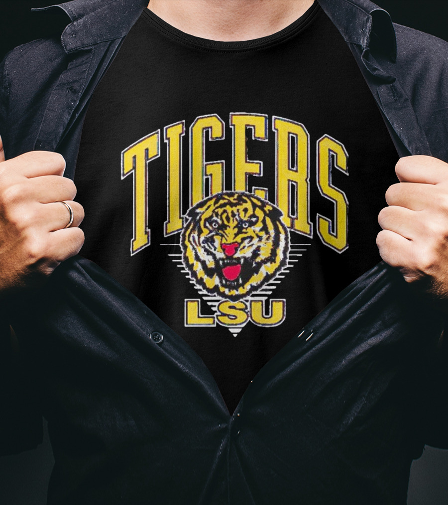 LSU Tigers Retro T-Shirt