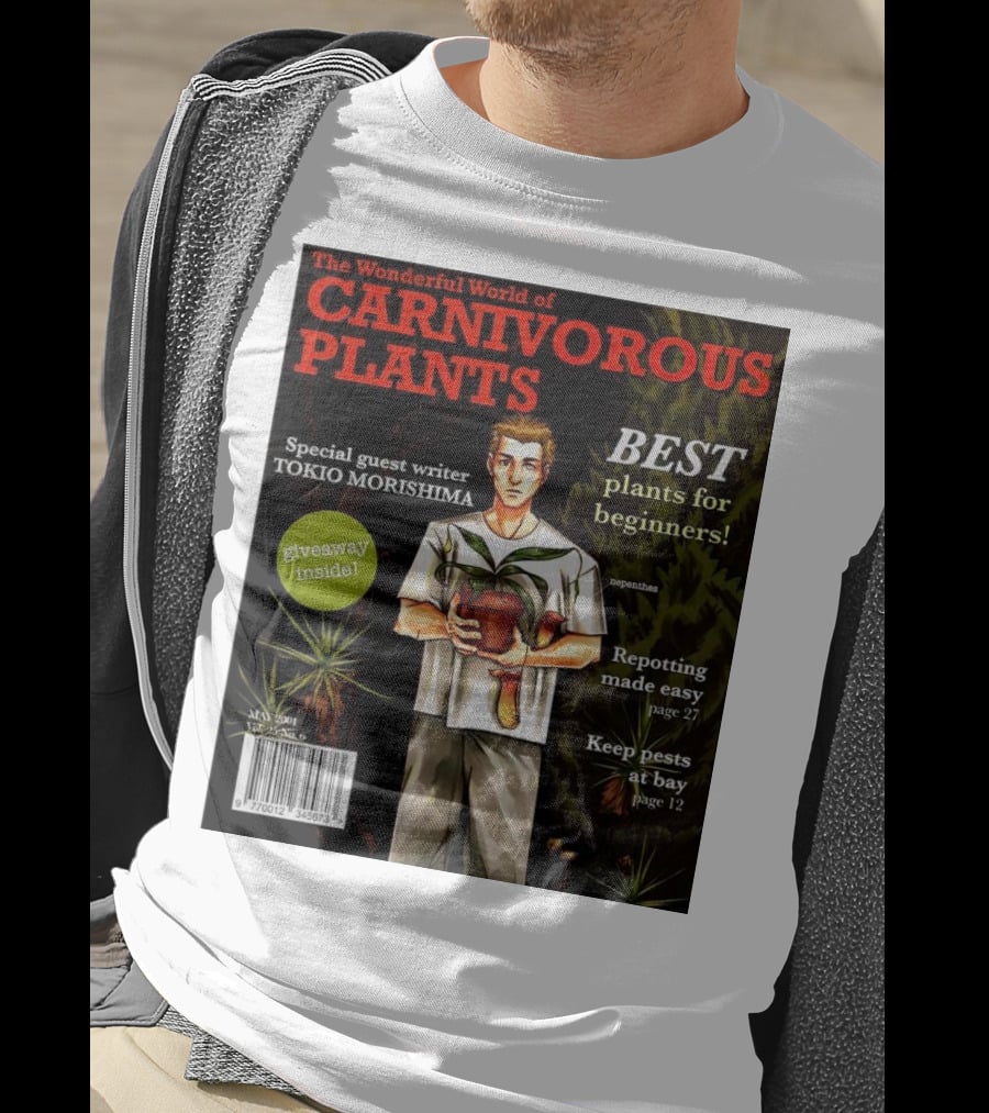 The Wonderful World Of Carnivorous Plants Best Plants For Beginners Special Guest Writer Tokio Morishima Giveaway Inside T-Shirt