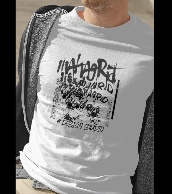 Wonwoo Mahagrid A Design Studio Graphic Text Mahagrid Project Winterfall Seoulкапсиска 4991 T-Shirt