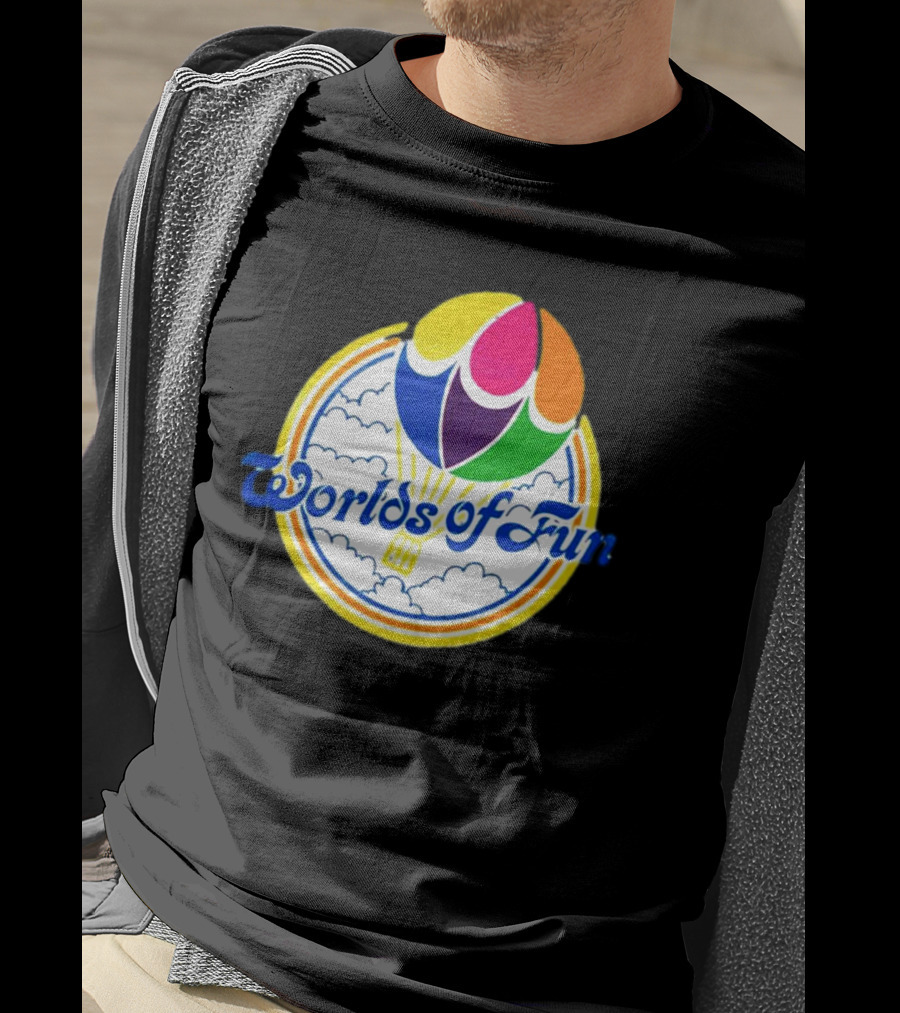 Worlds Of Fun Hot Air Balloon Adventure Theme Park T-Shirt