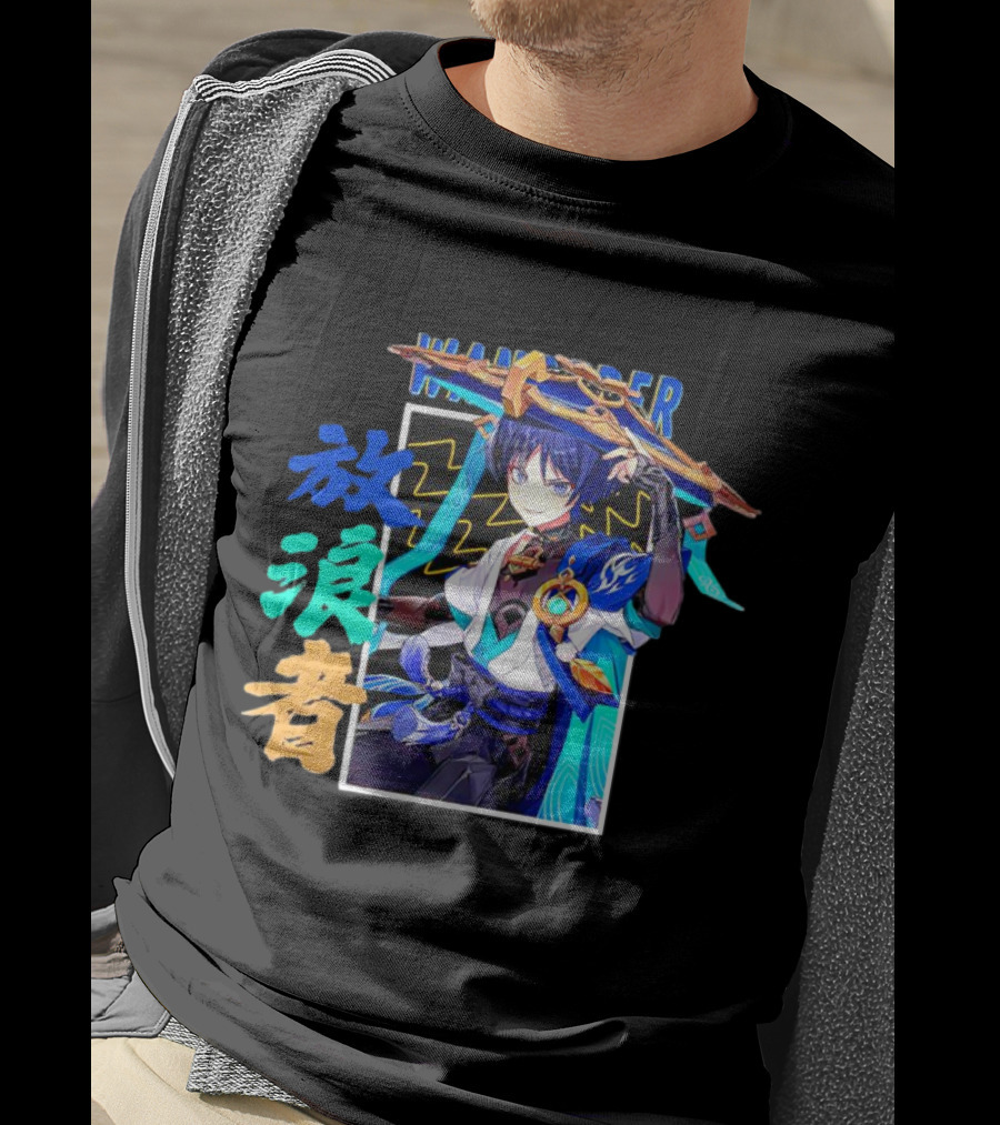 Wanderer Scaramouche Genshin Impact T-Shirt