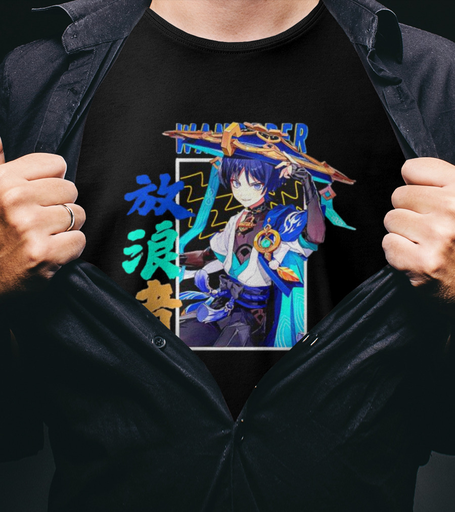 Wanderer Scaramouche Genshin Impact T-Shirt