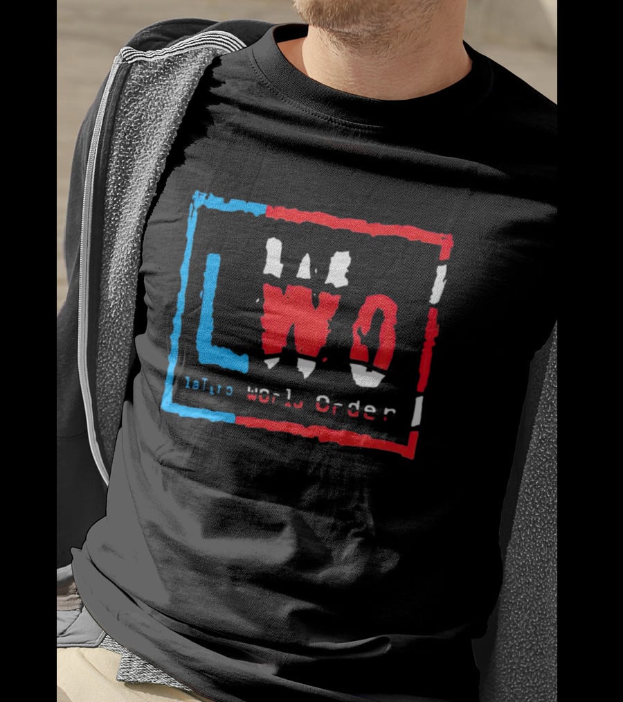 LWO Latino World Order Red White Blue Iconic T-Shirt