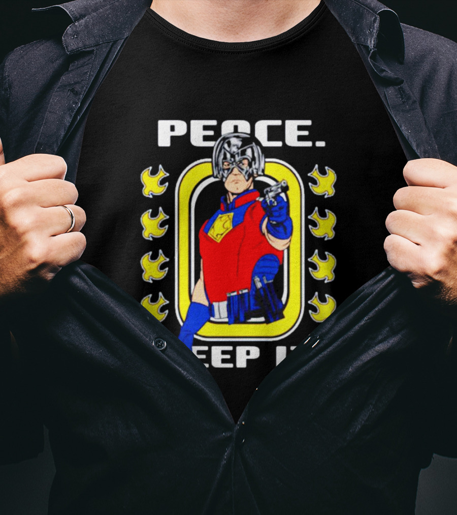 Peacemaker Peace Keep It John Cena Suicide Squad T-Shirt