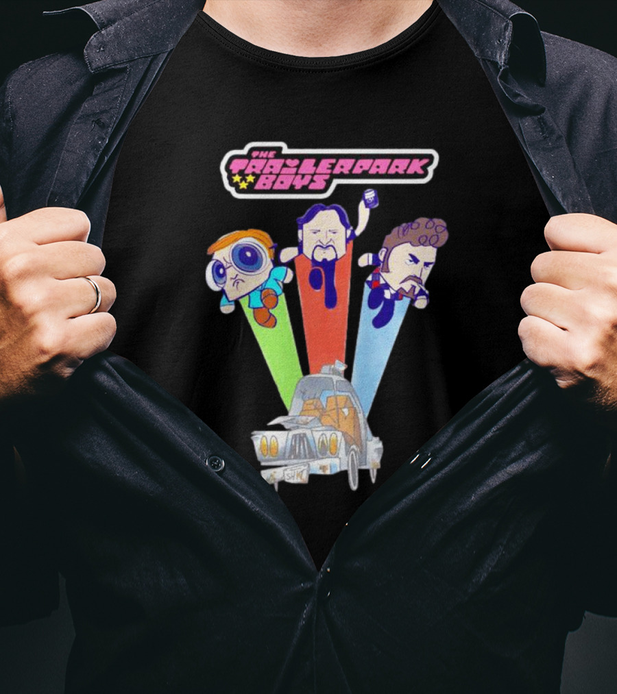 The Trailer Park Boys Powerpuff Girls Crossover Fan T-Shirt