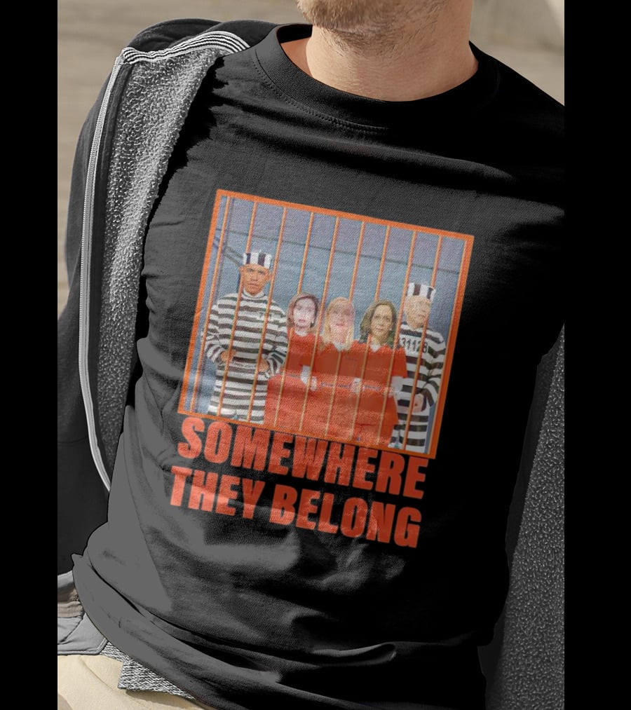 Somewhere They Belong Democrats Prisoners T-Shirt