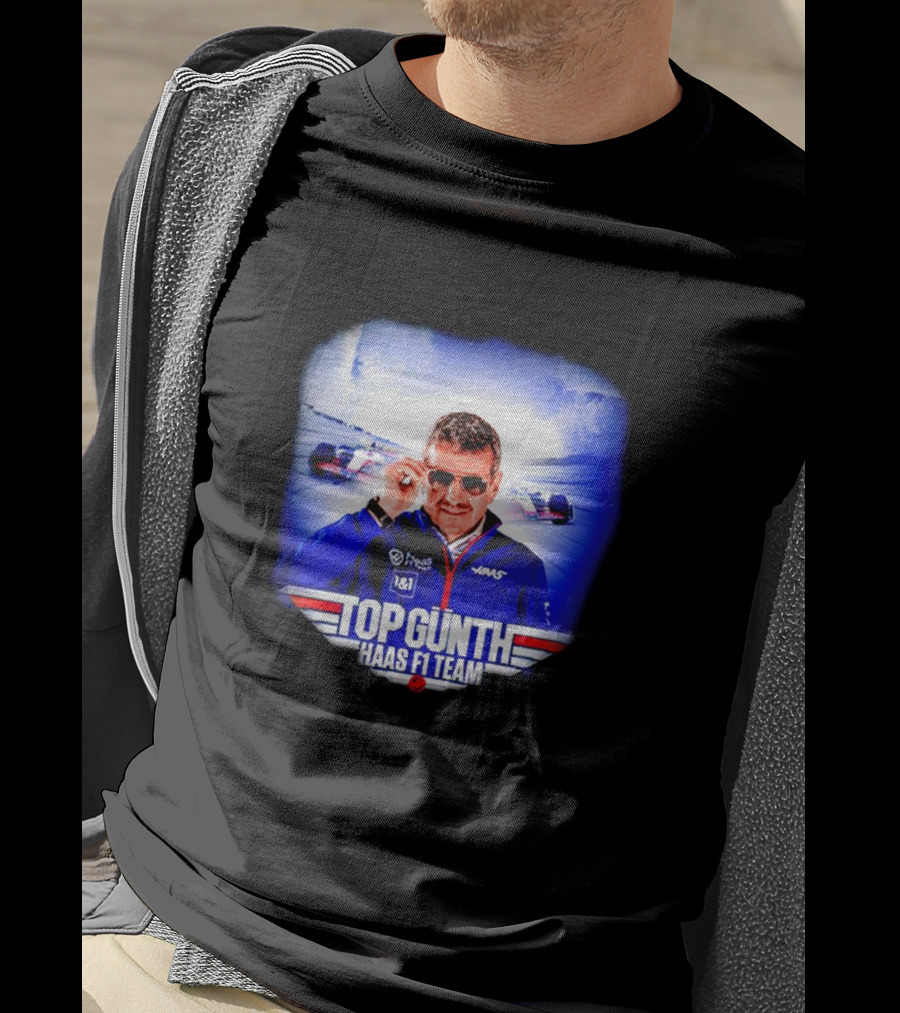 Top Günth Haas F1 Team Racing Vibes T-Shirt
