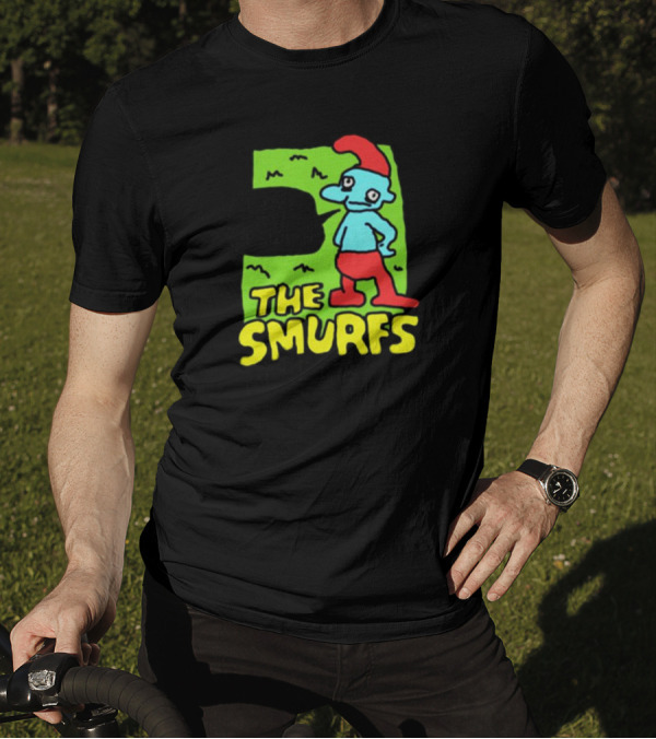 I Live In Ipswich The Smurfs Make Me Sick T-Shirt