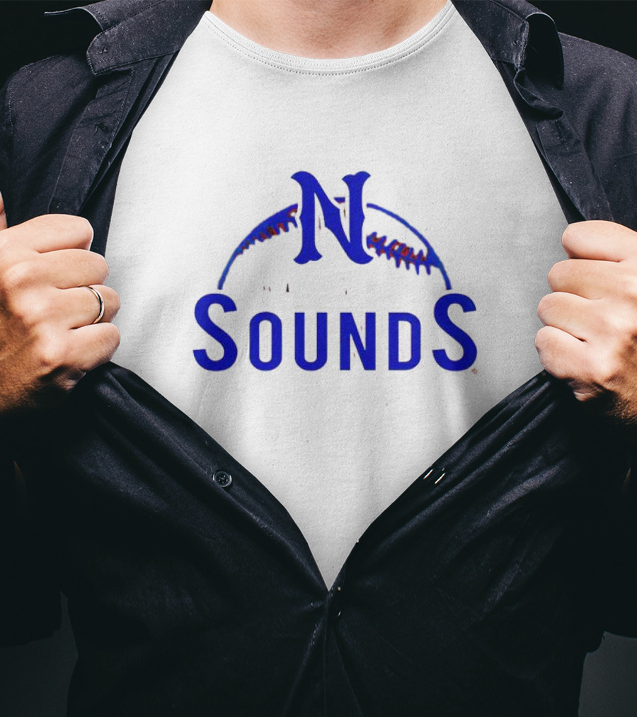 Nashville Sounds Baseball Team Emblem N T-Shirt