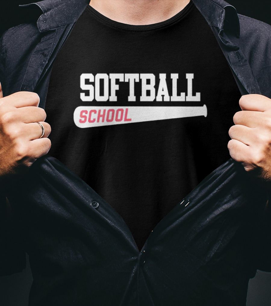 Oklahoma Softball School Bat T-Shirt
