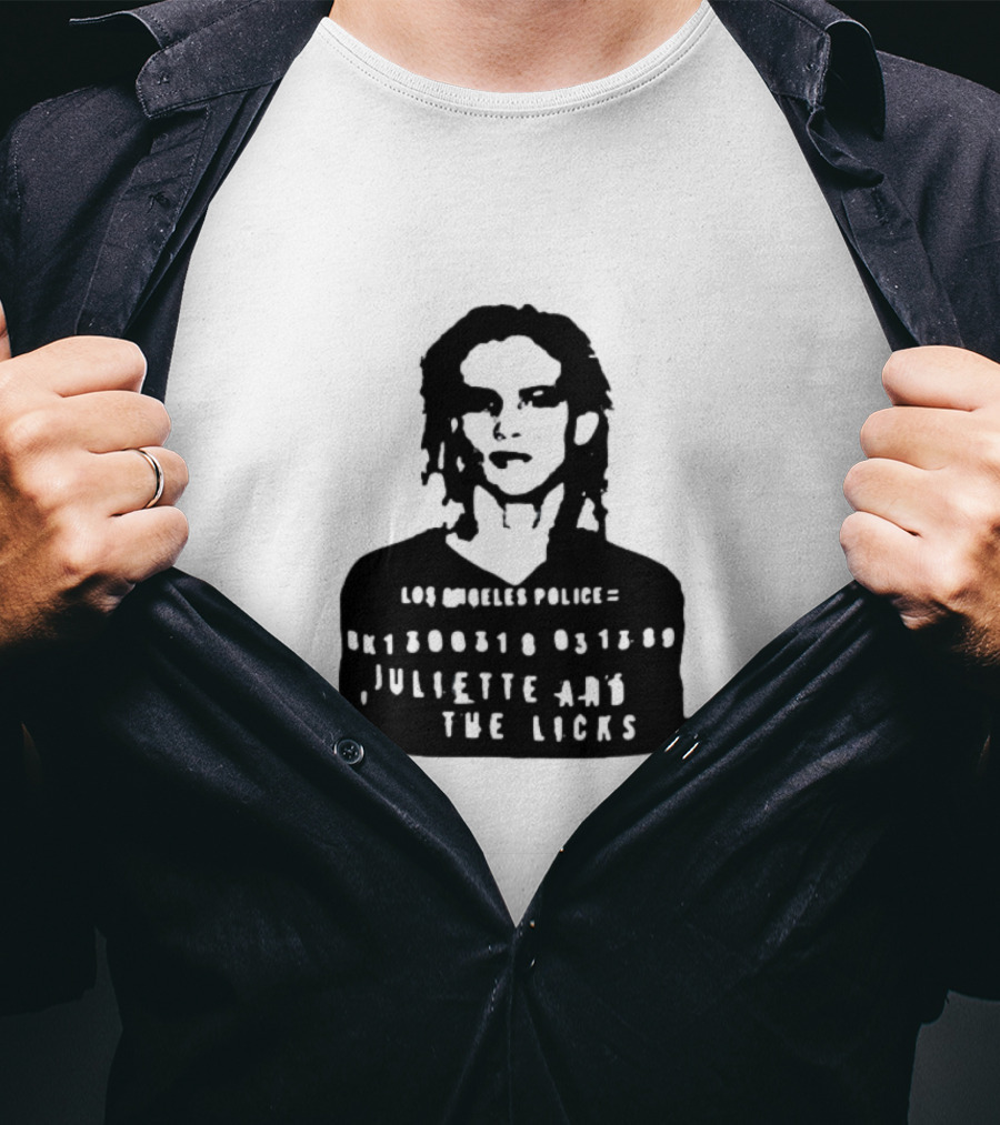 Juliette Lewis Los Angeles Police Juliette And The Licks T-Shirt
