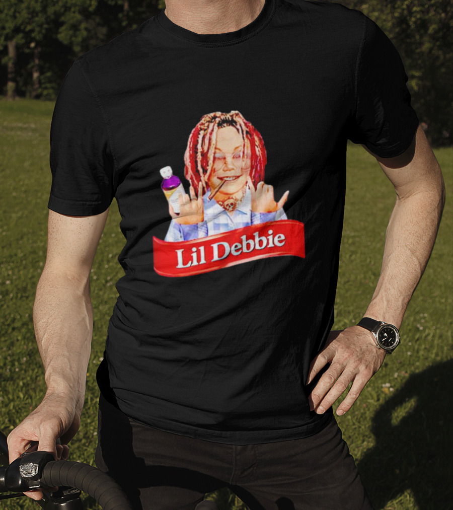 Lil Debbie Double Cup Braids Smiling T-Shirt