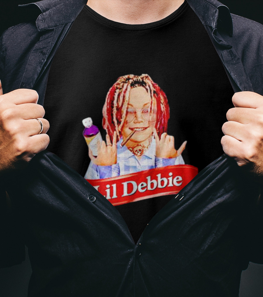 Lil Debbie Double Cup Braids Smiling T-Shirt