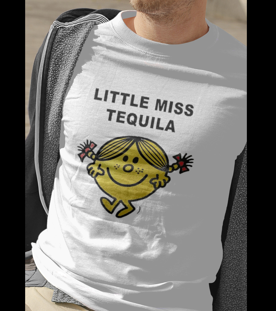 Little Miss Tequila Fun Character T-Shirt