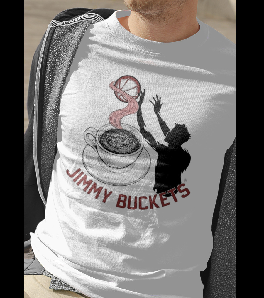 Miami Heat Jimmy Buckets Coffee Basketball T-Shirt