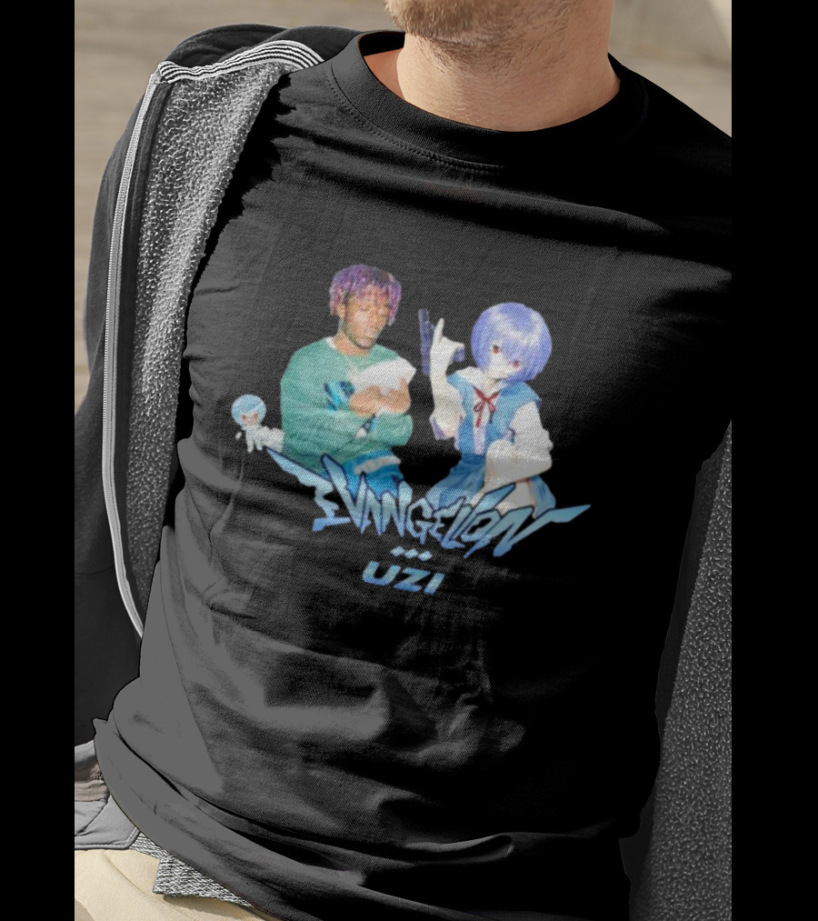 Evangeliøn Uzi Rei Ayanami Collaboration T-Shirt