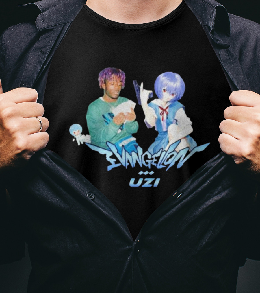 Evangeliøn Uzi Rei Ayanami Collaboration T-Shirt