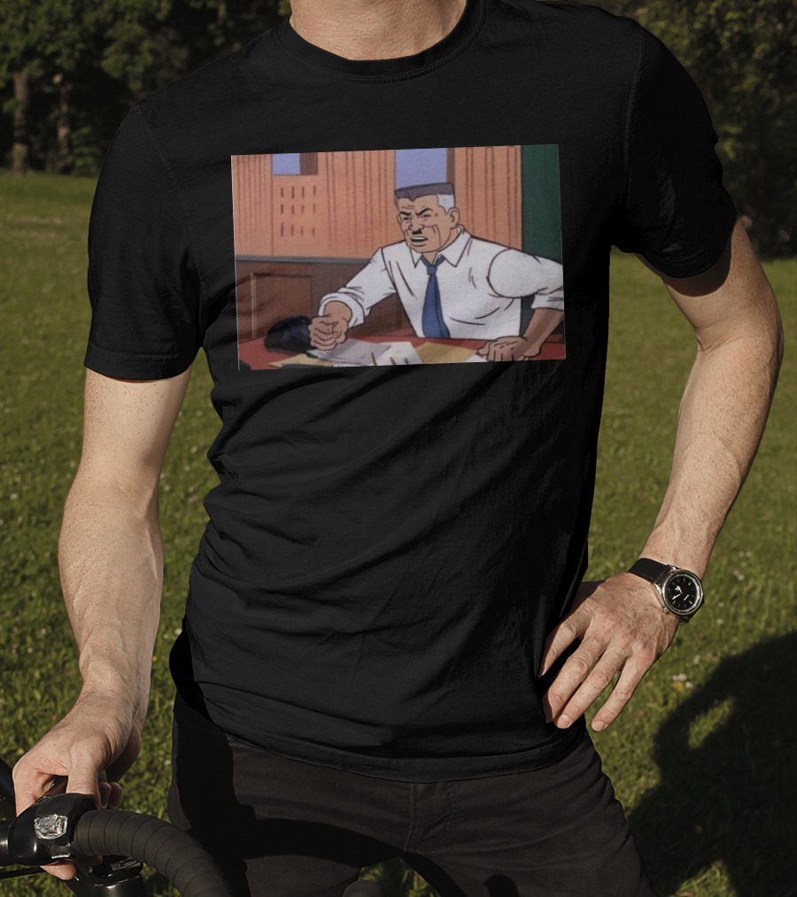 Strange Man Comic Editor Classic Scene T-Shirt