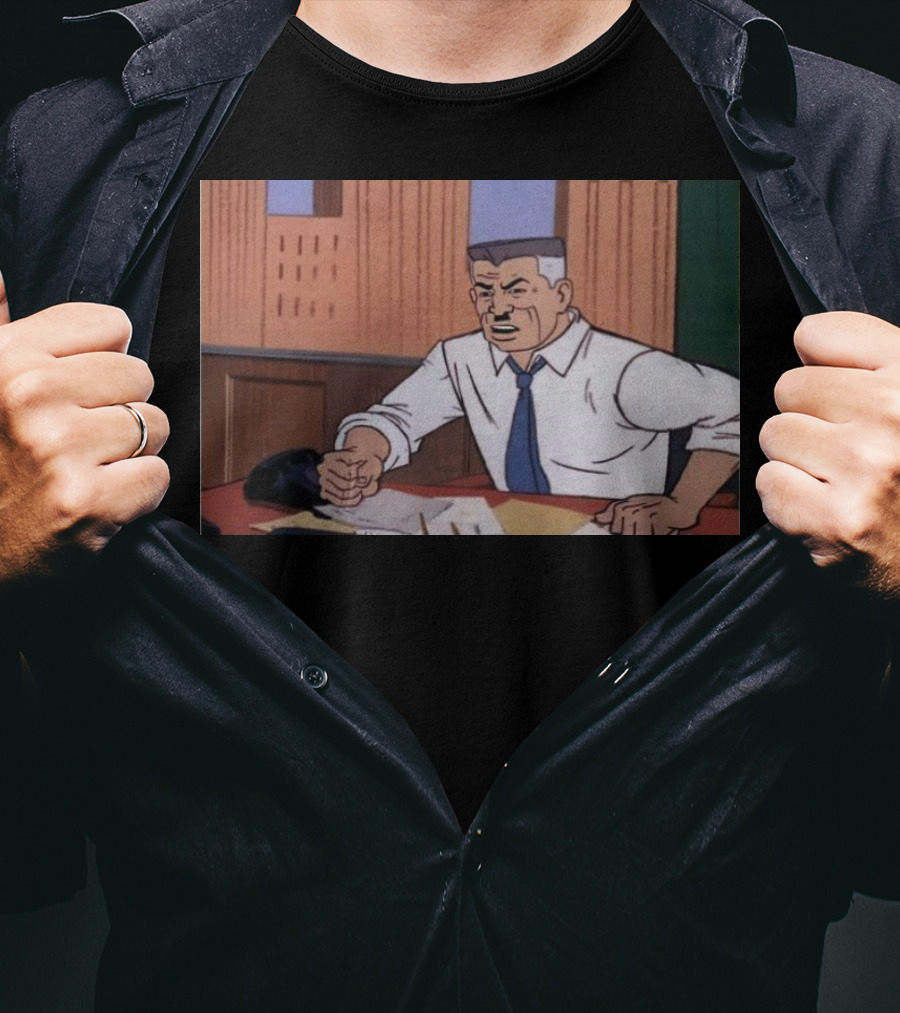 Strange Man Comic Editor Classic Scene T-Shirt
