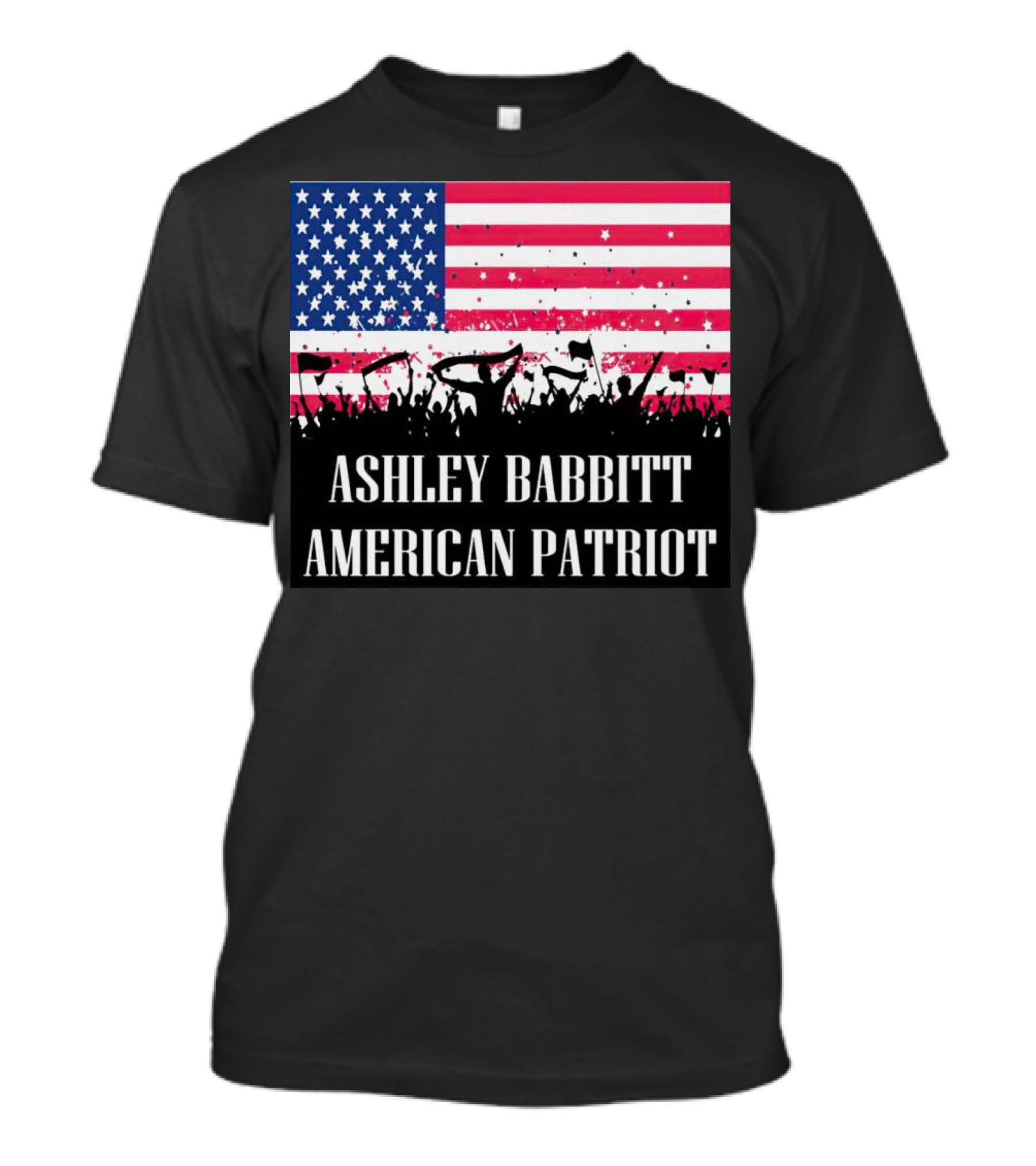 Ashley Babbitt American Patriot USA Flag Protesters T-Shirt