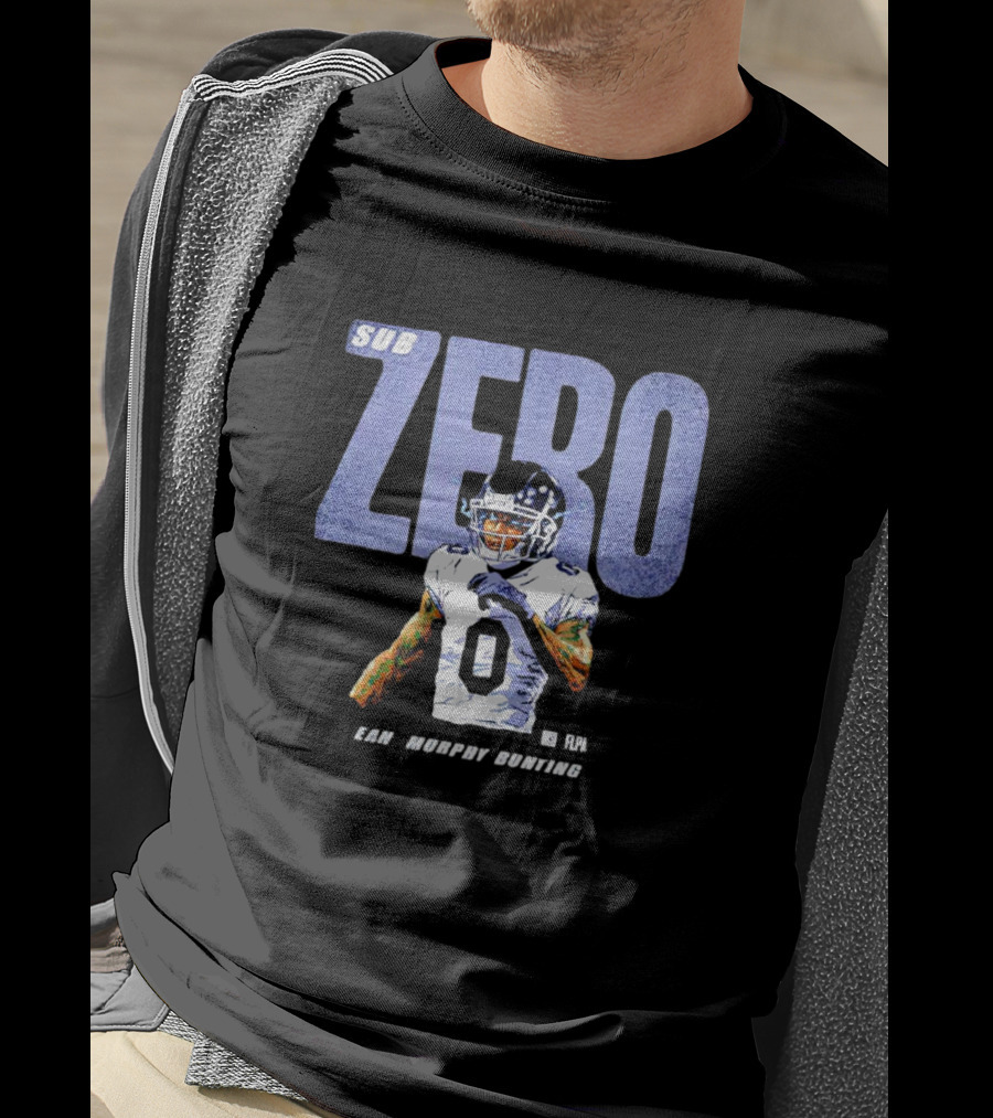 Sub Zero Bold Sean Murphy Bunting Football Tennessee T-Shirt