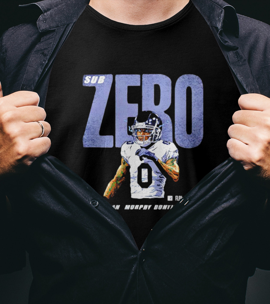 Sub Zero Bold Sean Murphy Bunting Football Tennessee T-Shirt