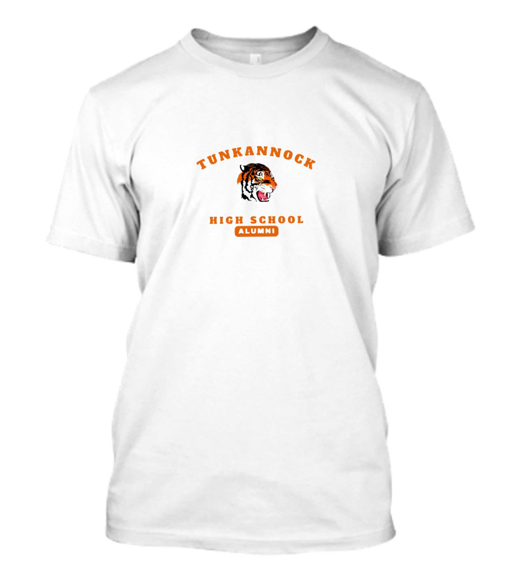 Tunkhannock High School Alumni Tiger Head T-Shirt
