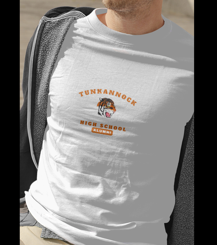 Tunkhannock High School Alumni Tiger Head T-Shirt