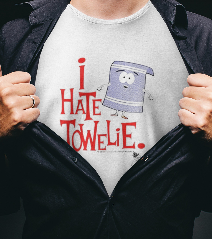 I Hate Towelie South Park Character Reference T-Shirt