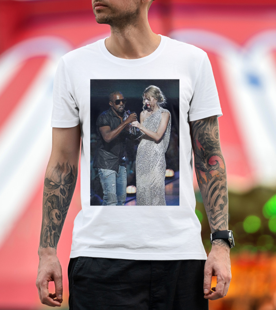 Kanye Made You Famous Iconic Award Moment T-Shirt
