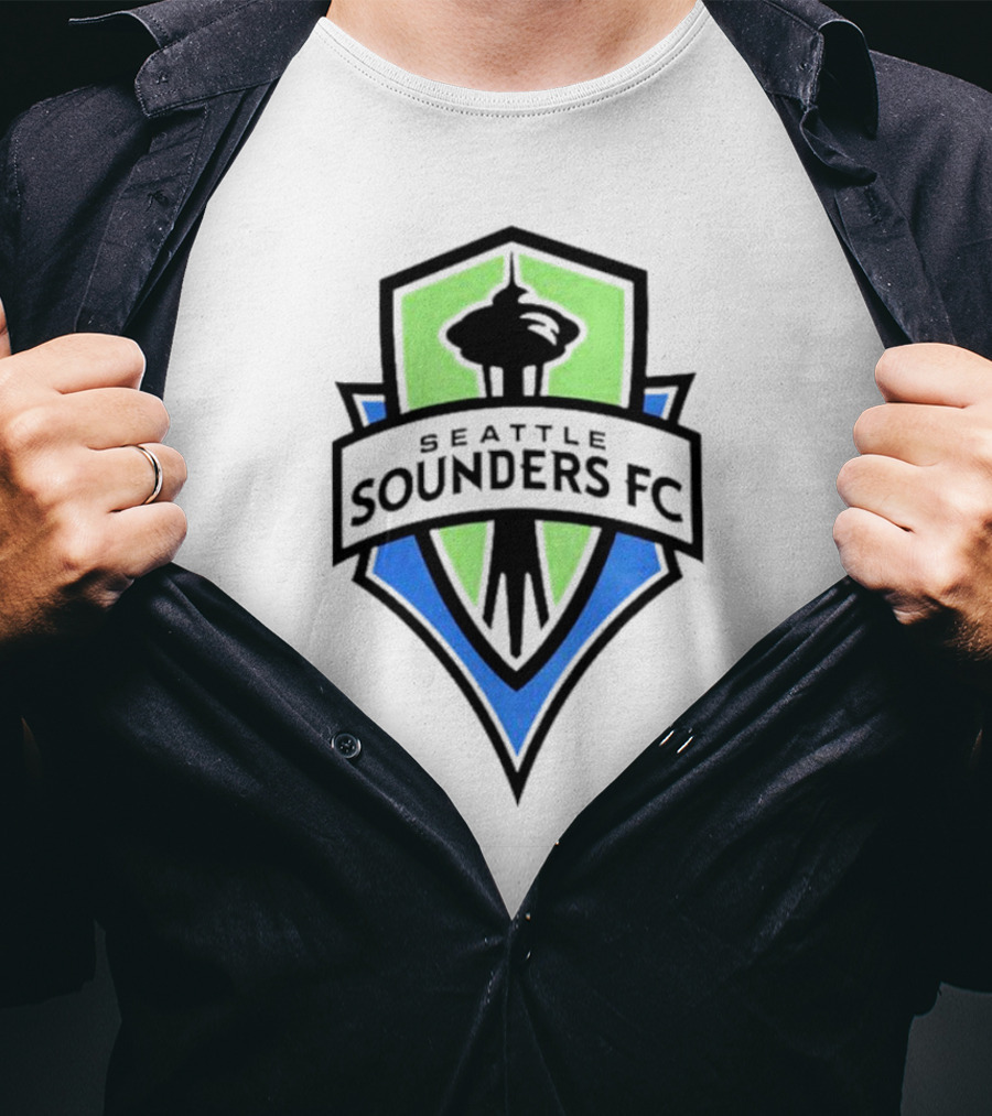 Seattle Sounders FC Space Needle Emblem T-Shirt